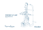 Keeler Symphony H Series Slit Lamp Instructions For Use
